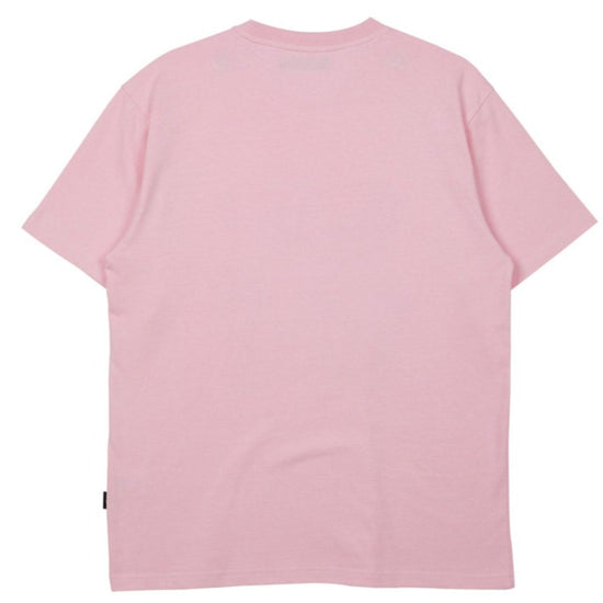 WK 3D LOGO HALF SLEEVE TSHIRTS LIGHT PINK