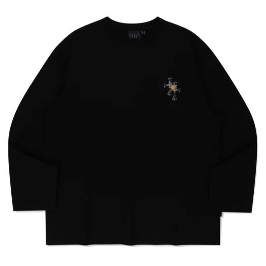 NEO GOTHIC CROSS LONG SLEEVE BLACK
