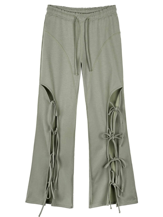 STRING BANDING PANTS KHAKI