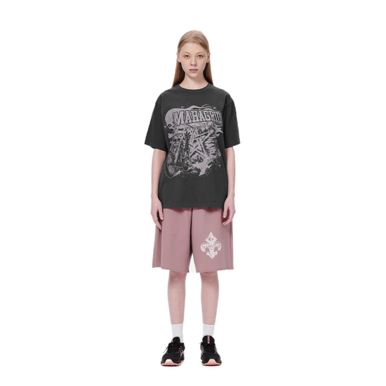 FLEUR BONES SHORT PINK