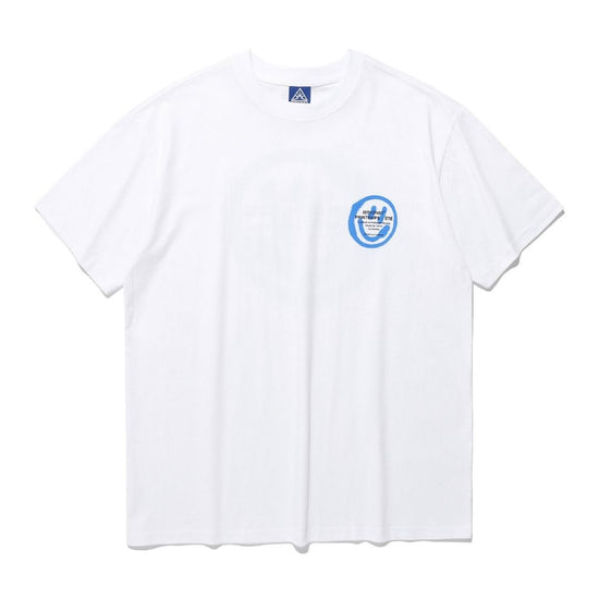 LOGO&SMILEY TEE WHITE
