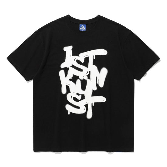 GRAFFITI LOGO TEE BLACK