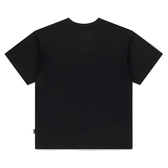 REPAIRED SHINING LOGO TEE SHIRT BLACK