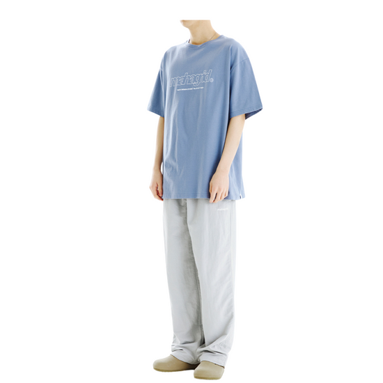 THIRD LOGO TEE LIGHT BLUE