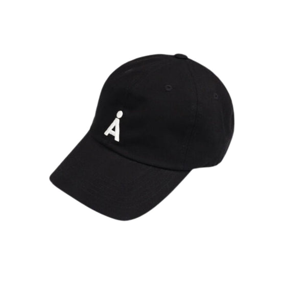 ALAND A LOGO BASEBALL CAP BLACK