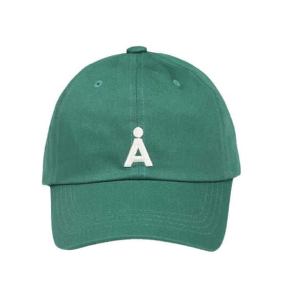 ALAND A LOGO BASEBALL CAP GREEN
