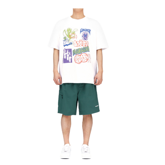 NYLON WATER SHORT GREEN