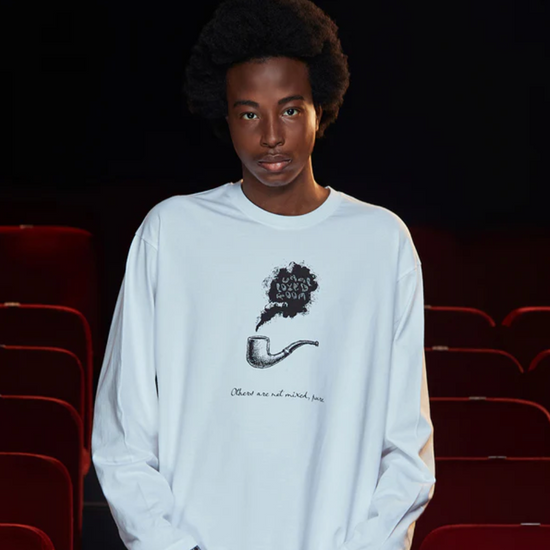 24FW PIPE LSV T SHIRT WHITE