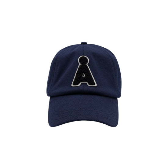 ALAND A BOUCLE STOPPER BASEBALL CAP NAVY