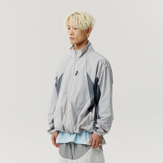 RUNNER'S WIND JACKET L/GREY