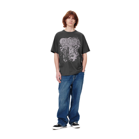 CHOPPER BIKE TEE CHARCOAL