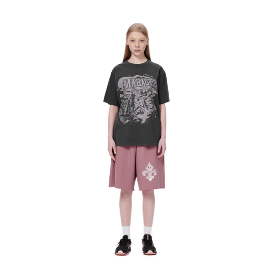 CHOPPER BIKE TEE CHARCOAL