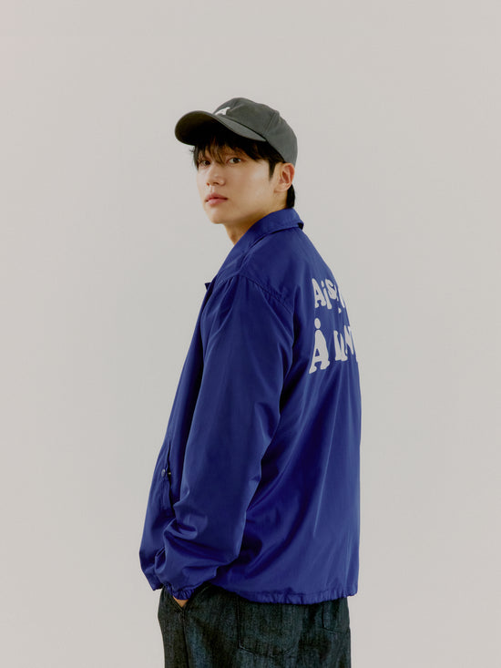 A IS FOR ALAND COACH JACKET BLUE