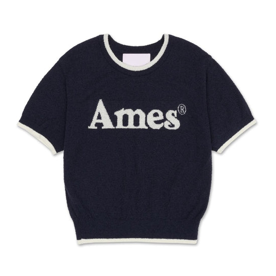 BASIC LOGO KNIT NAVY