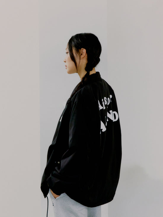 A IS FOR ALAND COACH JACKET BLACK