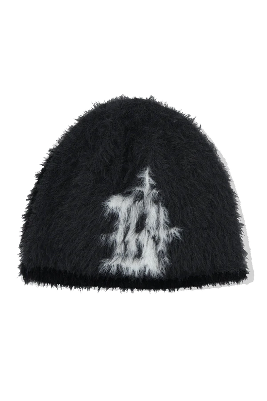 PLUMOSA BOLD LOGO BEANIE BLACK