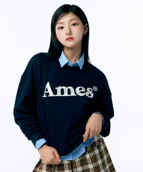 BASIC LOGO SWEATSHIRT O NAVY