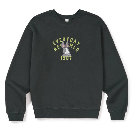 THINKING MELGE SWEAT CHARCOAL