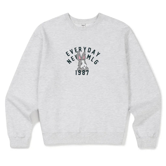 THINKING MELGE SWEAT LIGHT GREY