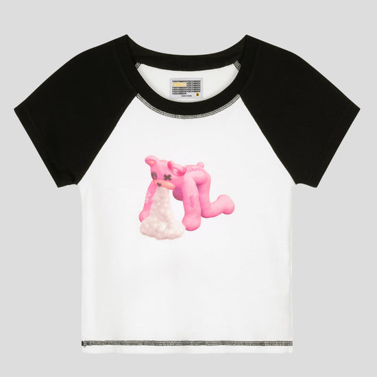 PUKE BEAR T-SHIRT WHITE
