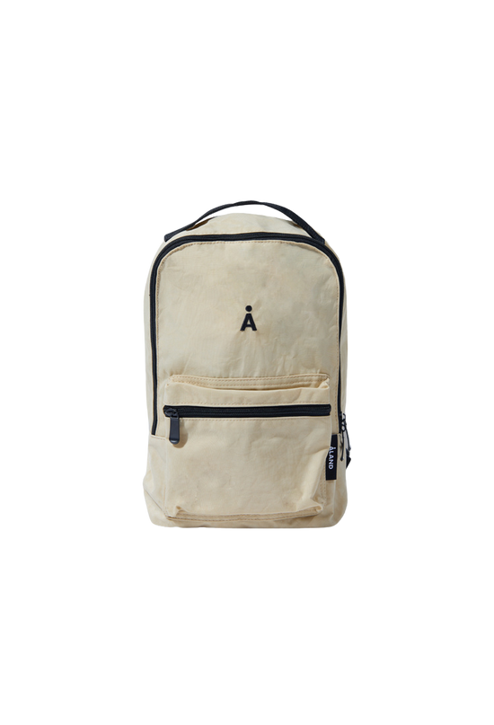 ALAND A LOGO BACKPACK BEIGE