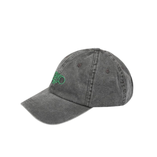 ALAND FISH PIGMENT BASEBALL CAP CHARCOAL