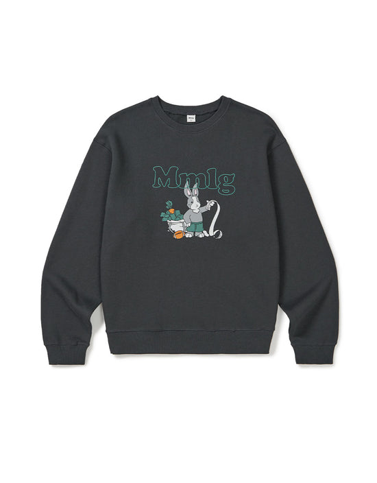 DAY OFF MELGE SWEAT (SQUID BLACK)