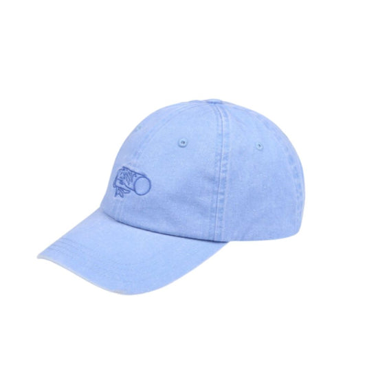 ALAND FISH PIGMENT BASEBALL CAP BLUE