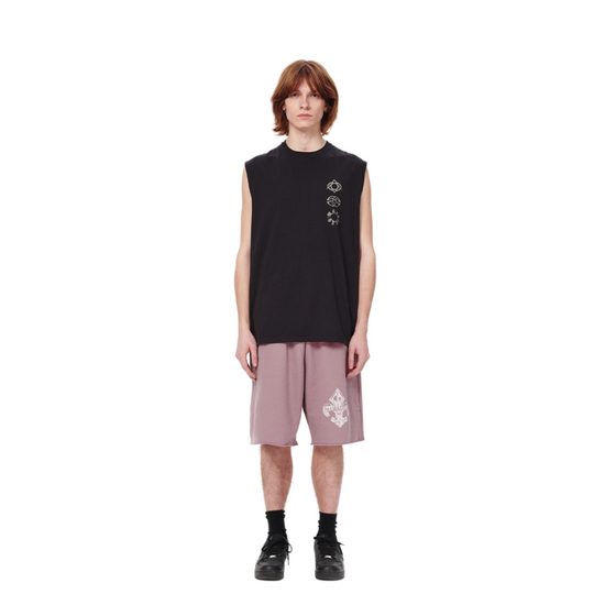 ECLIPSE LOGOS SLEEVELESS BLACK