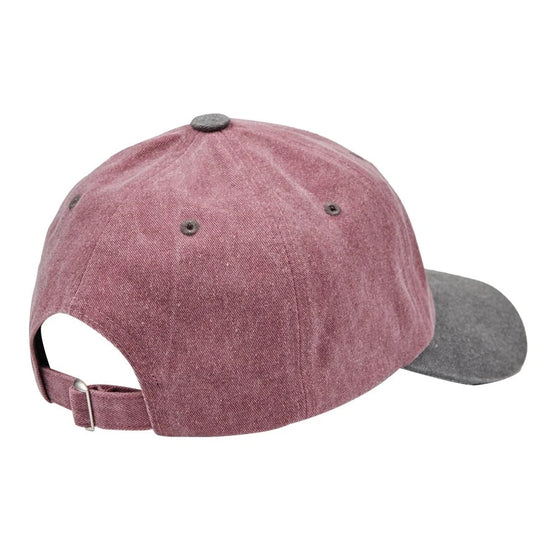 3.3 STUDIO COLOURWAY BASEBALL CAP WINE