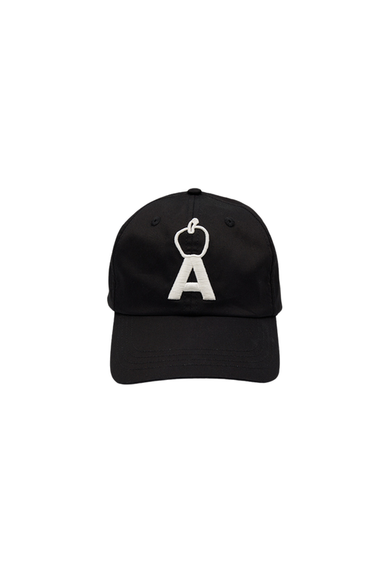 ALAND A APPLE BASEBALL CAP BLACK