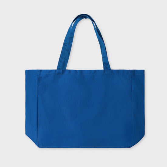 ALAND FISH LOGO BIG SHOULDER BAG BLUE