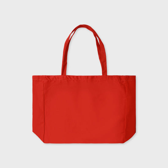 ALAND FISH LOGO BIG SHOULDER BAG RED