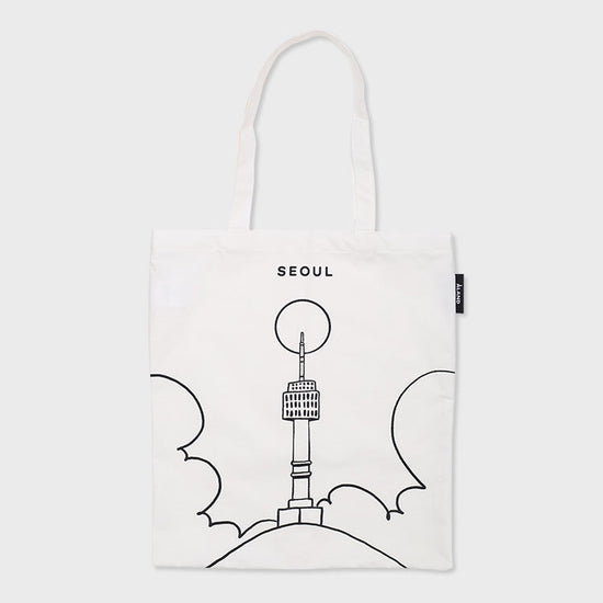 ALAND SEOUL NAMSAN ECO BAG WHITE