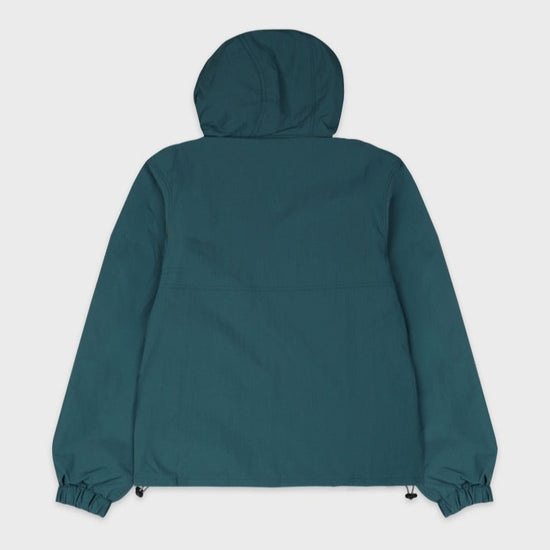ALAND WINDBREAKER JACKET BLUE GREEN