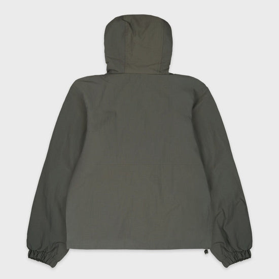 ALAND WINDBREAKER JACKET CHARCOAL