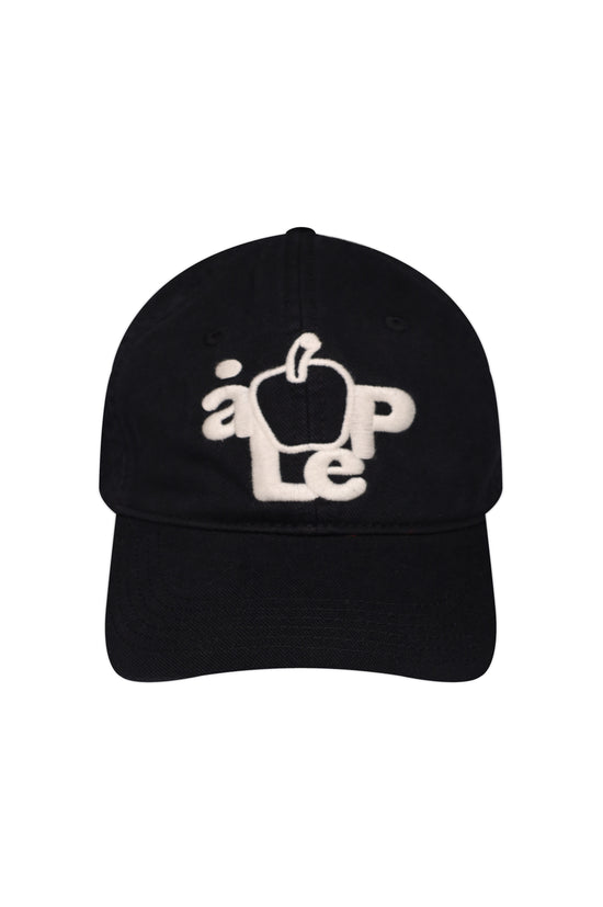 ALAND APPLE BASEBALL CAP BLACK