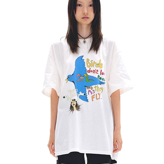DONT LOOK BACK T-SHIRT WHITE
