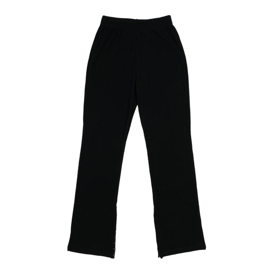 SLIT HOOK BANDING PANTS BLACK