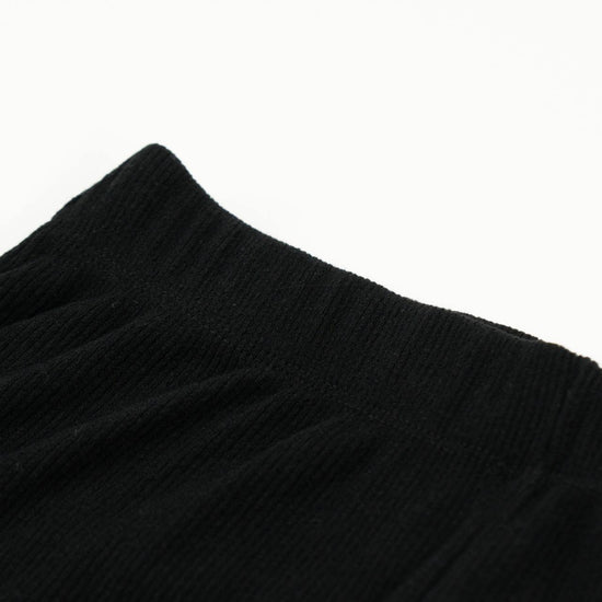 SLIT HOOK BANDING PANTS BLACK