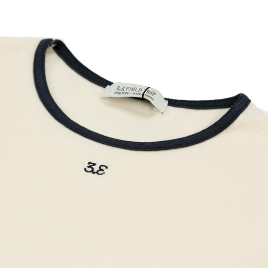 LINE LINGER T-SHIRT CREAM