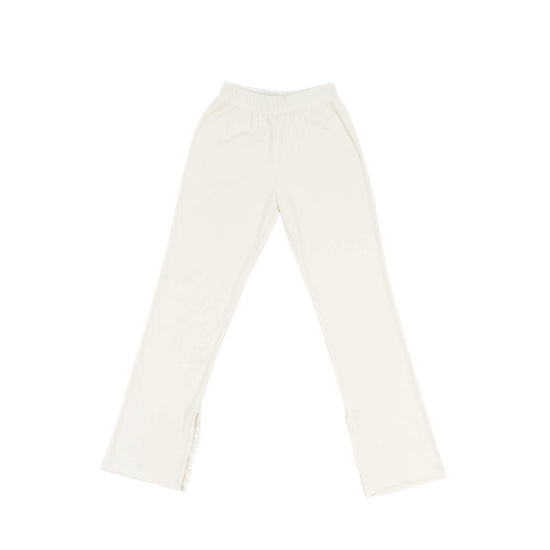 SLIT HOOK BANDING PANTS IVORY