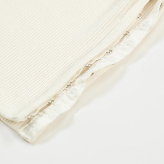 SLIT HOOK BANDING PANTS IVORY