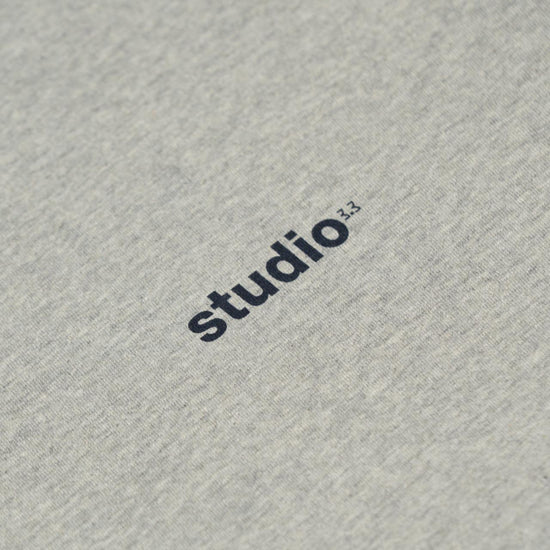 BASIC T-SHIRT MELANGE GREY