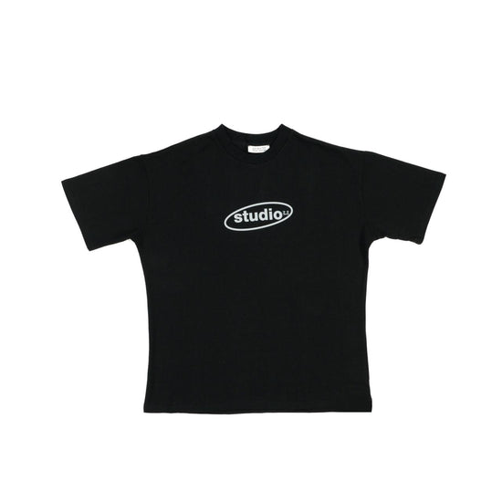 STUDIO OVAL GRAPHIC T-SHIRT BLACK