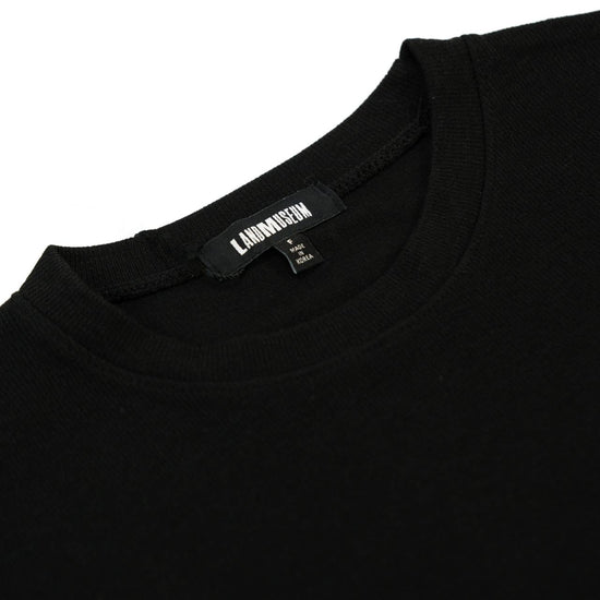 MENS BASIC LONG SLEEVE T-SHIRT BLACK