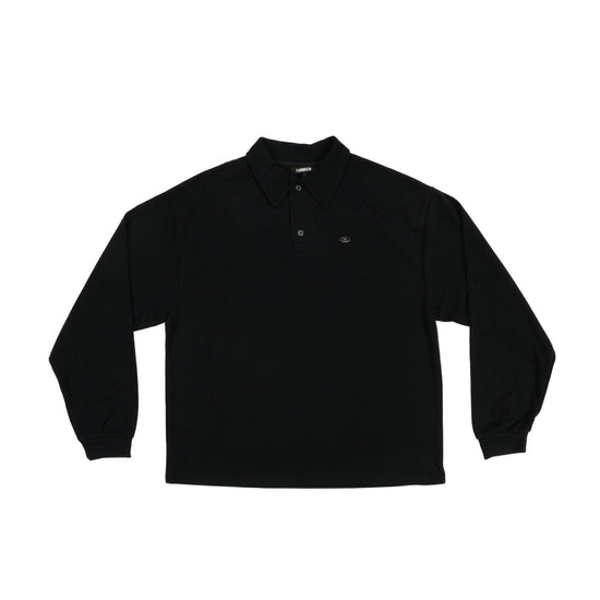 MENS PENDANT COLLAR T-SHIRT BLACK
