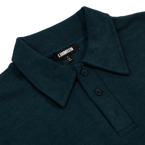 MENS PENDANT COLLAR T-SHIRT GREEN