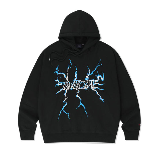 THUNDER LOGO HOODIE BLACK