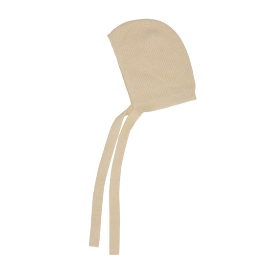 HAIRY RIBBON BALACLAVA IVORY